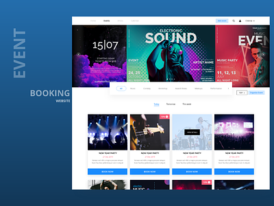Event Booking Website Design adobexd android design appdesign design designstudio event eventbooking eventbookingwebsite minimal uidesign uidesigner uiux ux webdesign website design webui