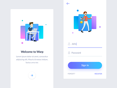 daily ui - sign in