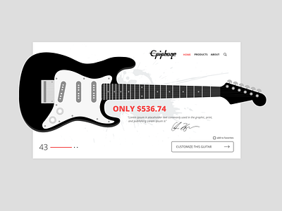 epiphone concept branding design