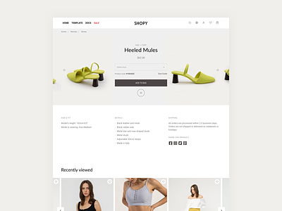 Product Page Carousel