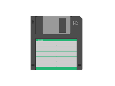 3.5" Floppy Disk disk diskette floppy floppy disk vector vector art