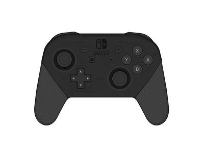 Switch Pro Controller controller gaming nintendo pro controller switch vector vector art video games