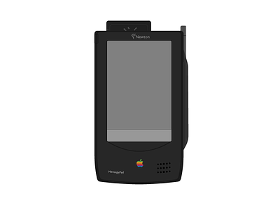 Apple Newton MP100 90s apple apple newton messagepad mp100 newton pda retro tablet tech