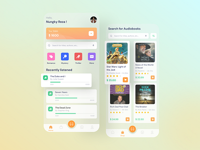 Audiobooks App Exploration Design