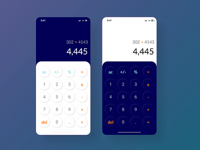 Daily UI : 004 - Calculator