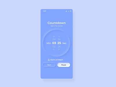 Daily UI :: 014 Countdown dailyui design product design ui ux