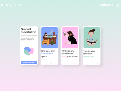 Daily UI :: 023 - Onboarding