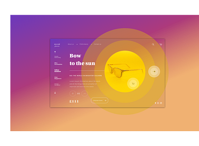 YellowGlasses branding design web