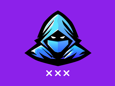 XXX Ninja Logo adobe illustartor design graphic design illustrator logo