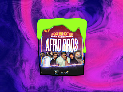 Afro Bros (Animated Poster) 2d adobe after effects animated poster animation design insta instagram motion graphics poster posters for instagram social media