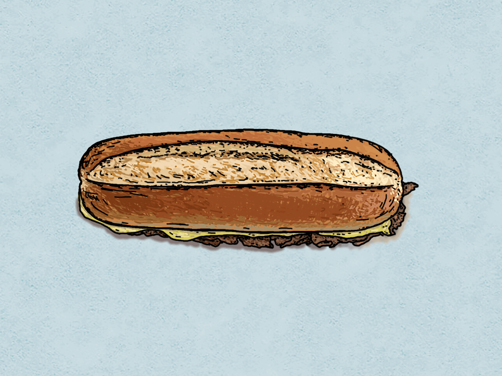 Raybern's Sandwiches animated gif branding design digital illustration food and beverage food and drink food art food illustration gif animation graphic graphic art graphic design illustration illustration art illustrator sandwich sandwiches