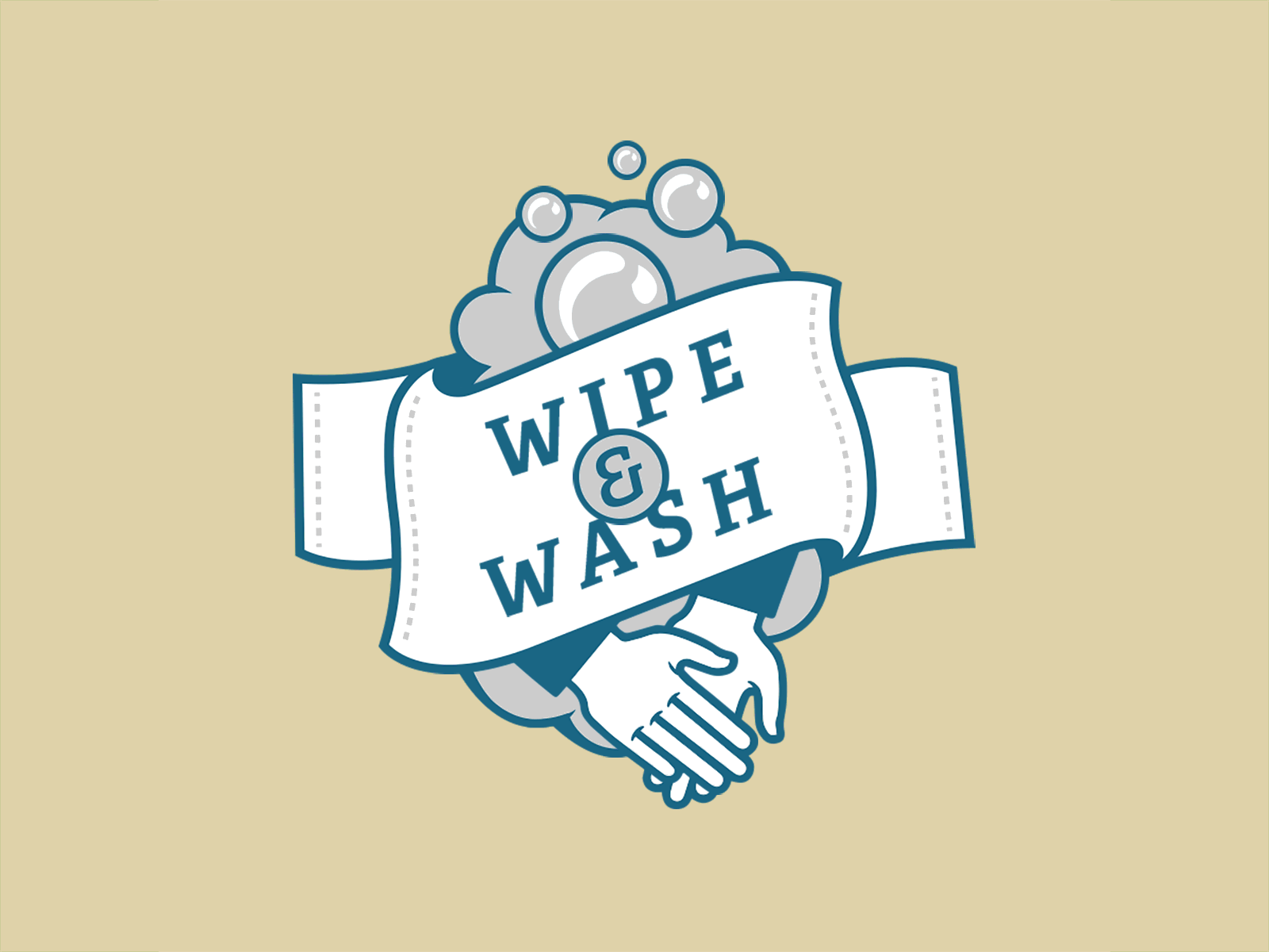 Wipe & Wash animated gif bubbles bubbly coronavirus covid 19 covid19 design digital illustration gif graphic graphic art handwash humor illustration illustrator toilet paper typography washing