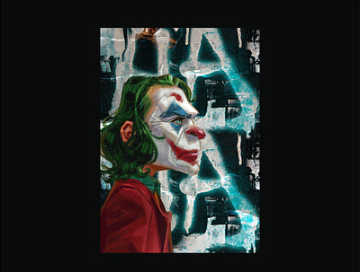 Poster | Joker tribute | 003 design illustration poster design