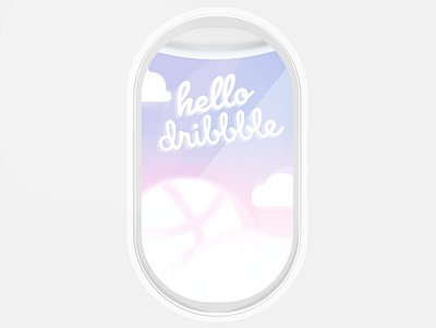 Hello Dribbble! hellodribbble illustration