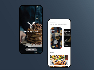 Food Delivery Application adobe app app design application design branding clean design clean ui design food app minimalist modern design restaurant app ui ui design ux ux design