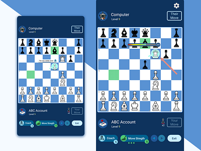 Chess Game app branding design game game design icon mobile mobile app mobile app design mobile design mobile ui product design ui ux