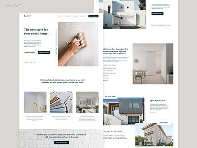 Painting website design product design web design webdesign website design