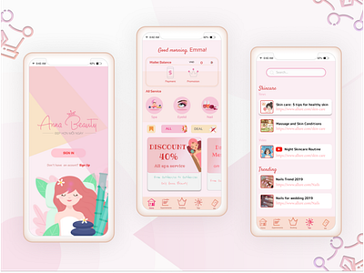 Mobile App - Anna Beauty Salon 2