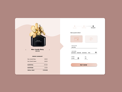 DailyUI 002 // Credit Card Checkout dailyui dailyui002 design fashion figma mockup prototype ui webdesign