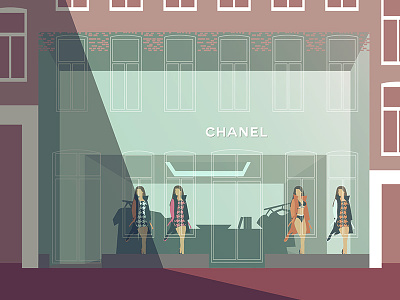 New full glass Chanel storefront Amsterdam amsterdam chanel glass hooftstraat pc storefront