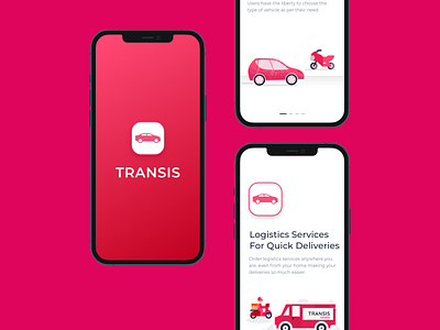 Transis Mobile App UI