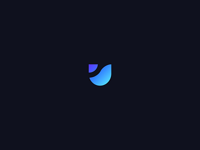 Unsion Logo blue color design gradient graphic design logo minimal team vector