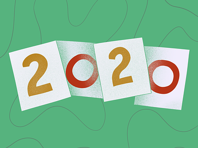 what’s your 2020 vision? 2020 curves design illustration lines procreate shading
