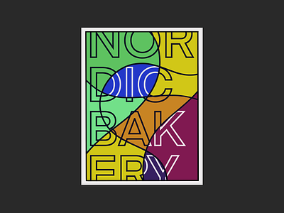 nordic bakery cafe design eastern europe london nordic nordic bakery poster typography