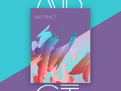 Abstract abstract experimental fun graphics poster type