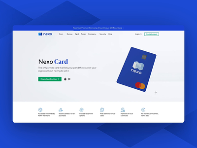 Crypto Card 3d 3d model animation blender blender3d blockchain card crypto crypto cards crypto wallet cryptocurrency front end landing page payment card threejs