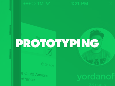 Prototyping a Mobile App