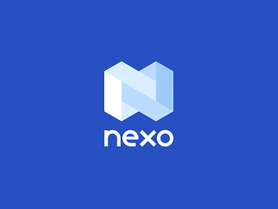 Nexo Logotype animation blockchain crypto deposit lending loan logo logotype logotypes nexo product design typography