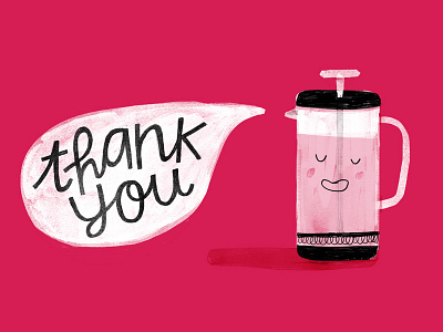 Gratefulness coffee hand lettering illustration typography