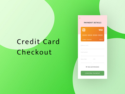 Daily UI Challenge 002 : Credit Card Checkout daily ui dailyui ui design