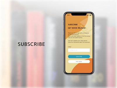 Daily UI Challenge 026 : Subscribe