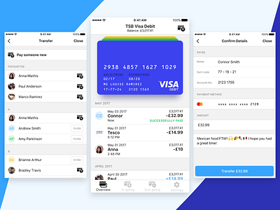 Banking App Vibe by Dan Taplin on Dribbble