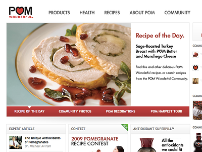 Pom Wonderful Homepage