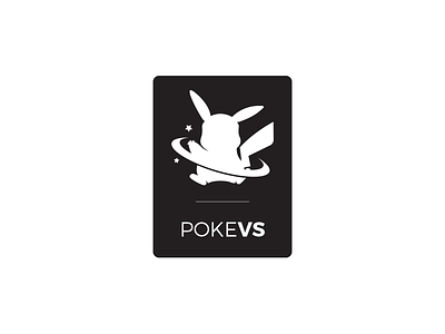 Poke-Verse branding bw icon identity logo mark pikachu poke pokemon visual