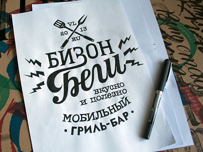 Bizon Begi WIP create logo logo design logohaus russia type logo vladivostok