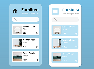 DailyUI 030 Pricing daily 100 challenge daily ui dailyui dailyui030 dailyui30 furniture app mobile mobile app price pricing pricing page