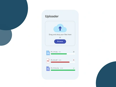DailyUI031 File Upload daily 100 challenge dailyui031 dailyui31 file upload files mobile app mobile design upload file uploader