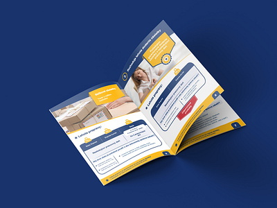 Brochure design for Slovakian post office branding brochure brochure design brochure mockup design designs graphic graphic design graphicdesign post office slovakia