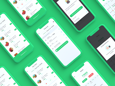 Easy CheckOut Grocery App Flow