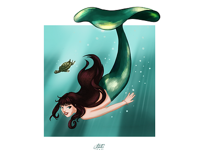 Sahrara - Mermay 2020 illustration illustration art mermay procreate