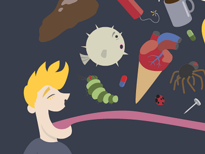 Illustration – SF Food Adventurers Club art illustration vector