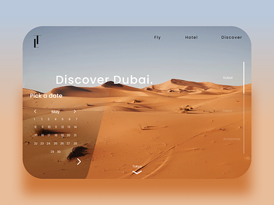 Travel Website - 1 of 3 dubai figma minimalist travel ui user interface design ux uxdesign web webdesign