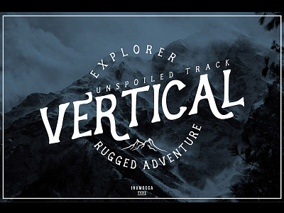 vertical track adventures alternates ce circus font hardworker lettering ligature outdoor vintage font vintage lettering