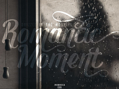 Romantic moment classic classy early morning handmade fonts inumocca modern vintage script typeface typography unique lettering vintage wedding lettering