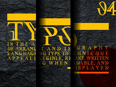 TYPO fonts idea inumocca poster sanserif serif slant type typeface typography urban urbancase