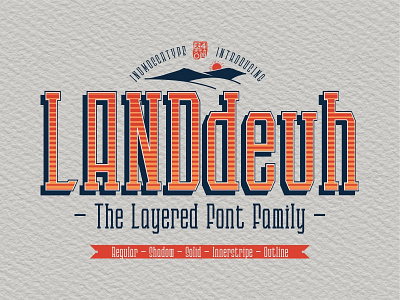 LANDdeuh classy font fontfamily handlettering inumocca landeuh lettering type typeface typography